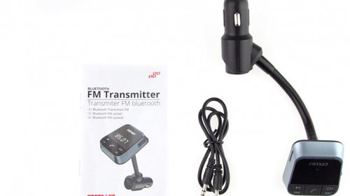 Modulator FM Bluetooth Dual USB 2.4A microSD