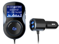 MODULATOR FM CU BLUETOOTH SI INCARCATOR AUTO 1XUSB QC3.0 SI 1XUSB 2.4A