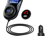 Modulator Fm Tellur FMT-B4, Bluetooth, microSD, USB QuickCharge 3.0, Negru 43501386
