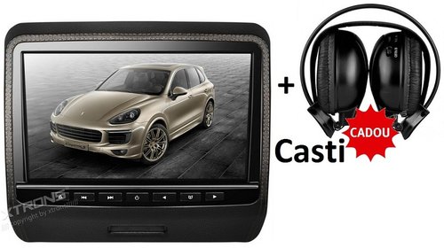 Monitor Auto Tetiera 9 Inch Xtrons Luxury Bla