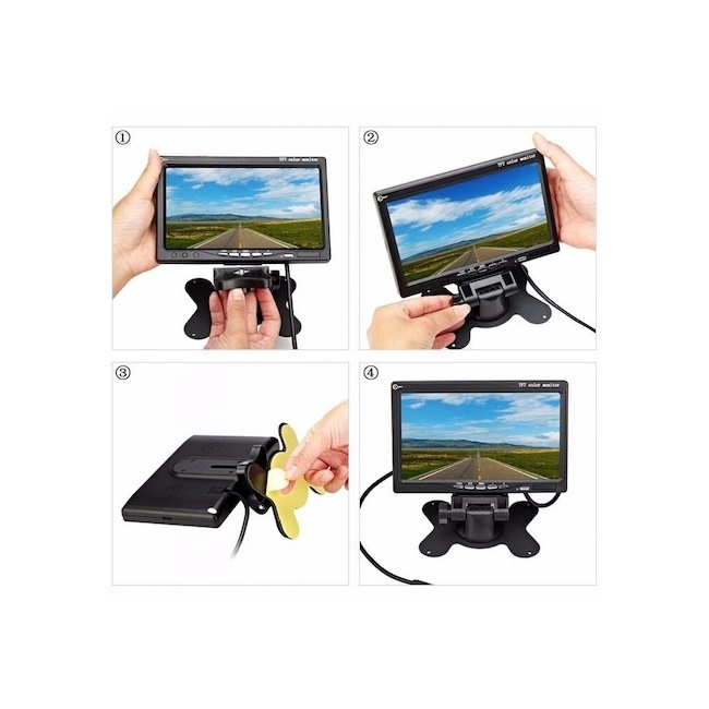 Monitor camere 360 / marsarier cu 4 intr