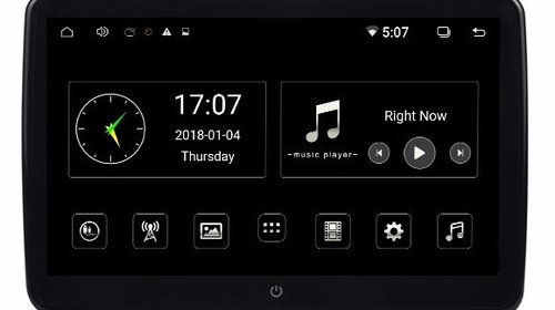 Monitor smart tetiera cu Android - ecran de 1
