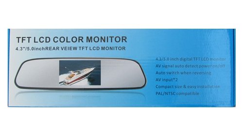 Monitor tip oglinda 052 de 5 inch
