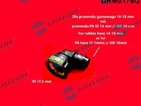 Montaj furtun, furtun combustibil Dr.Motor Automotive DRM0176Q