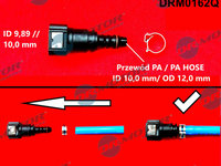 Montaj furtun, furtun combustibil (DRM0162Q DRM)