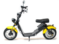 Moped Electric FreeWheel Motor S1 Galben Autonomie 40 Km Viteza 45 Km/h Omologat Rar Motor 1200 W 42506584