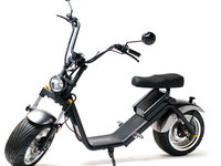 Moped Electric FreeWheel Motor S1 Gri Autonomie 40 Km Viteza 45 Km/h Omologat Rar Motor 1200 W 42506587