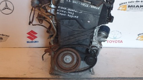 Motor 1.5 dci / 110 cp / euro 6 / cod K9KF646