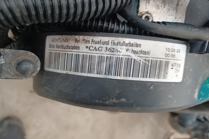 MOTOR 2.0 TDI COD: CAG A4 B8 , A5 , Q5 C