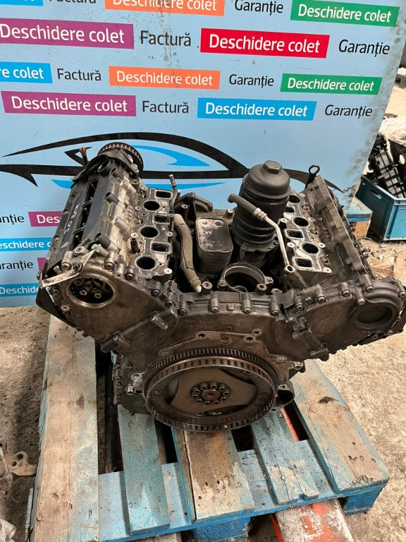 Motor Audi 3.0 TDI BMK fără baie ulei A5 A6 A8 2004 2009