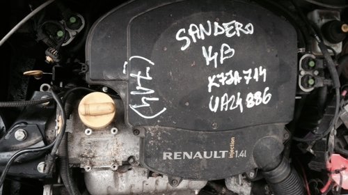 MOTOR complet Dacia Sandero 2010, 1.4 benzina