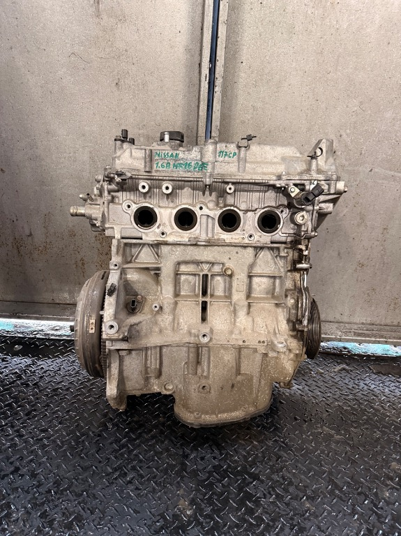 Motor complet fara anexe HR16DE 1.6 benzina euro 5 Nissan Qashqai Juke Micra Renault - Cod 10102-1KAFA - imagine 1