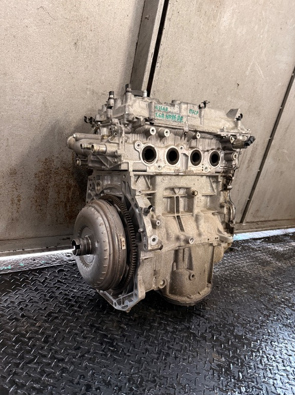 Motor complet fara anexe HR16DE 1.6 benzina euro 5 Nissan Qashqai Juke Micra Renault - Cod 10102-1KAFA - imagine 3