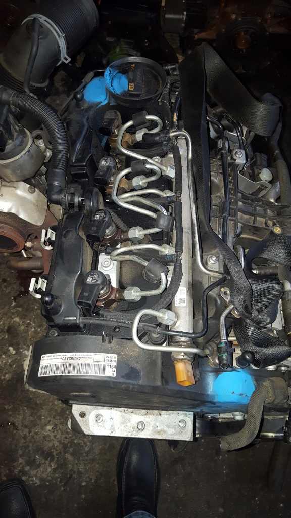 Motor / Engine 1.6 TDI type CAY / CAYA / CAYB / CAYC / CAYD