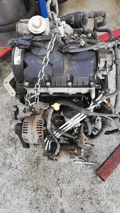 Motor fără accesorii Skoda Fabia 2,2008,1.4,BNM,70CP,alb1026,COD331