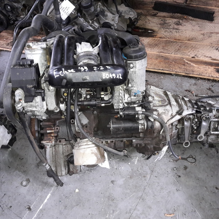 Motor fara anexe Mercedes E-class W210, 2.2D, cod motor 604912