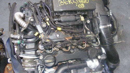 Motor fara anexe Peugeot Partner, 1.6 HDI, cod 9HW, 75CP, 2009