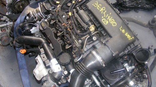 Motor fara anexe Peugeot Partner, 1.6 HDI, cod 9HW, 75CP, 2009
