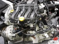 Motor fara anexe Renault Clio 3, 1.4i, cod motor: K4JG780