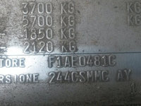 Motor Fiat Ducato 2.3 JTD 81 kw 110 cp tip F1AE0481C