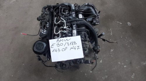 Motor+Injectoare + Pompa Inalta BMW 318 N47 S