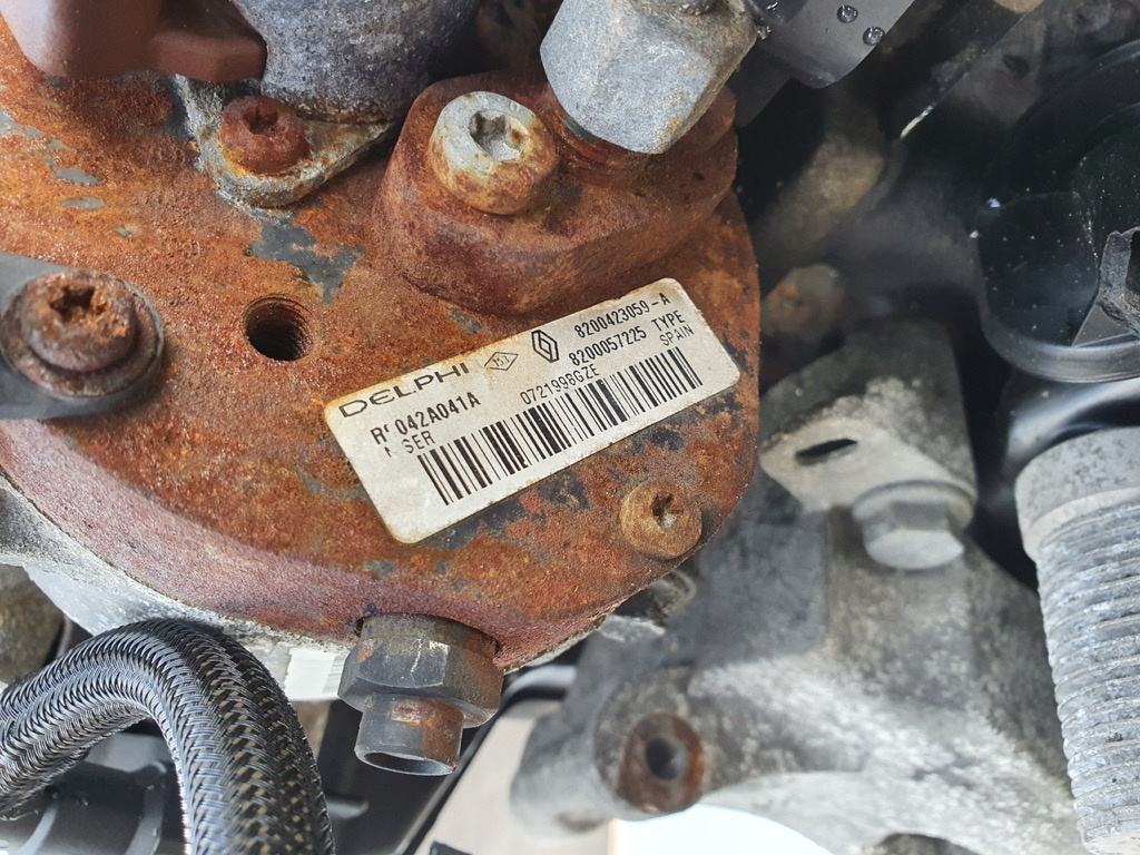 Motor K9K Injectie Delphi euro 3 Renault