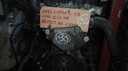 Motor Opel Corsa 1.2, Cod Motor: Z12XE - Defe