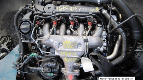 Motor PEUGEOT/ Citroen C5, 2,2 HDI COD 4HX RATE FARA DOBANDA