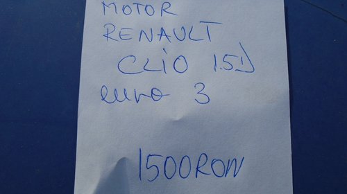 Motor renault clio 1.5d euro3
