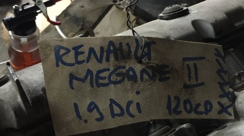 Motor Renault Megane 2, 1.9 DCI,120cp