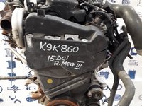 MOTOR RENAULT MEGANE 3 1.5 dci TIP- K9K860...