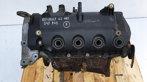 Motor Renault Modus benzina 1.2 i D4F 2007 - 2012 tip D4F Motor TCE