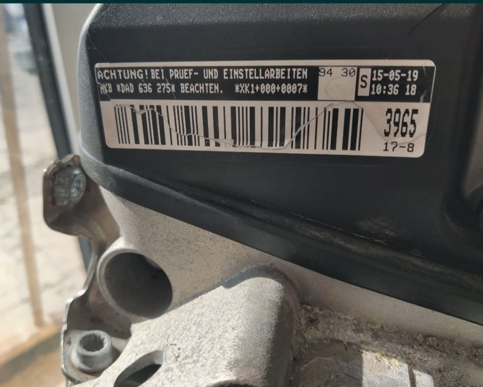 Motor vw 1.5 tsi cod motor dad