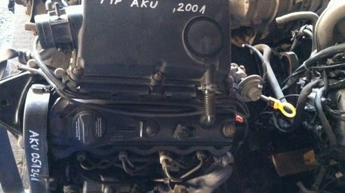 MOTOR VW POLO 1.7SDI AN FABRICATIE 2001 60CP COD MOTOR AKU