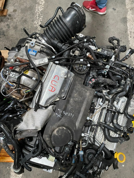 Motor VW TIGUAN 2.0 TDI - Cod Motor: CUA echipat c
