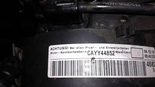 Motor VW Touran 1.6 TDI cod motor : CAY