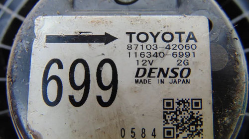 Motoras aeroterma Toyota Rav 4 2000-2006 dezmembrez Toyota Rav 4 2.0