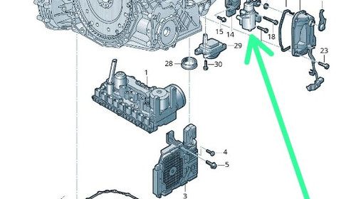 Motoras control hidraulic transmisie Audi A4 Avant Audi A5coupe S5 sportback Audi A6 Audi A7 Audi S5 cabriolet