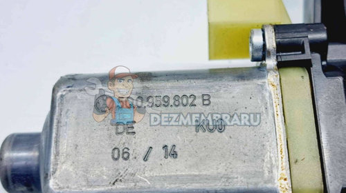 Motoras geam dreapta fata Skoda Octavia 3 (5E3) [Fabr 2012-prezent] 5Q0959802B 0130822716