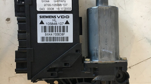 Motoras geam electric usa stanga spate audi a4 b6 b7 2001 - 2008 cod: 8E0959801A
