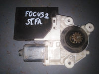 Motoras macara geam stanga fata Ford Focus 2, cod 0130822215