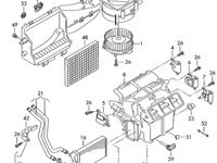 Motoras reglaj aeroterma Audi A4 B7 (8E) Berlina 2007 1.9 TDI OEM 8E1820511D
