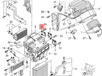 Motoras reglaj aeroterma Audi A6 4B (C5) 2002 2003 Sedan 2.5 TDI AKE OEM 4B1820511K