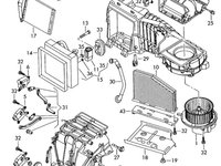 Motoras reglaj aeroterma V70 Volkswagen Passat B7 (365) Variant 2011 2.0 TDI 0132801362 OEM 3C0907511A