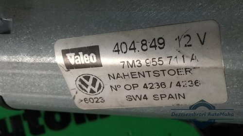 Motoras stergator luneta Volkswagen Sharan (2000-2010) 7m3955711a