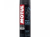 Motul Wash & Wax Spray Spalare Si Ceruire Moto E9 400ML 103174