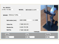 MT-DT3000 Soft cu date pentru reglarea injectoarelor Bosch