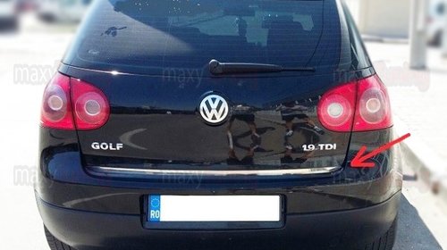 Muchie inox protectie haion VW Golf 5
