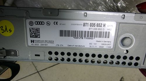 MULTIMEDIA MMI3G 8T1035652H, AUDI Q5 S-LINE, 2012