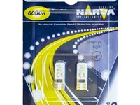 Narva set 2 becuri led 6000k 12v tip w5w